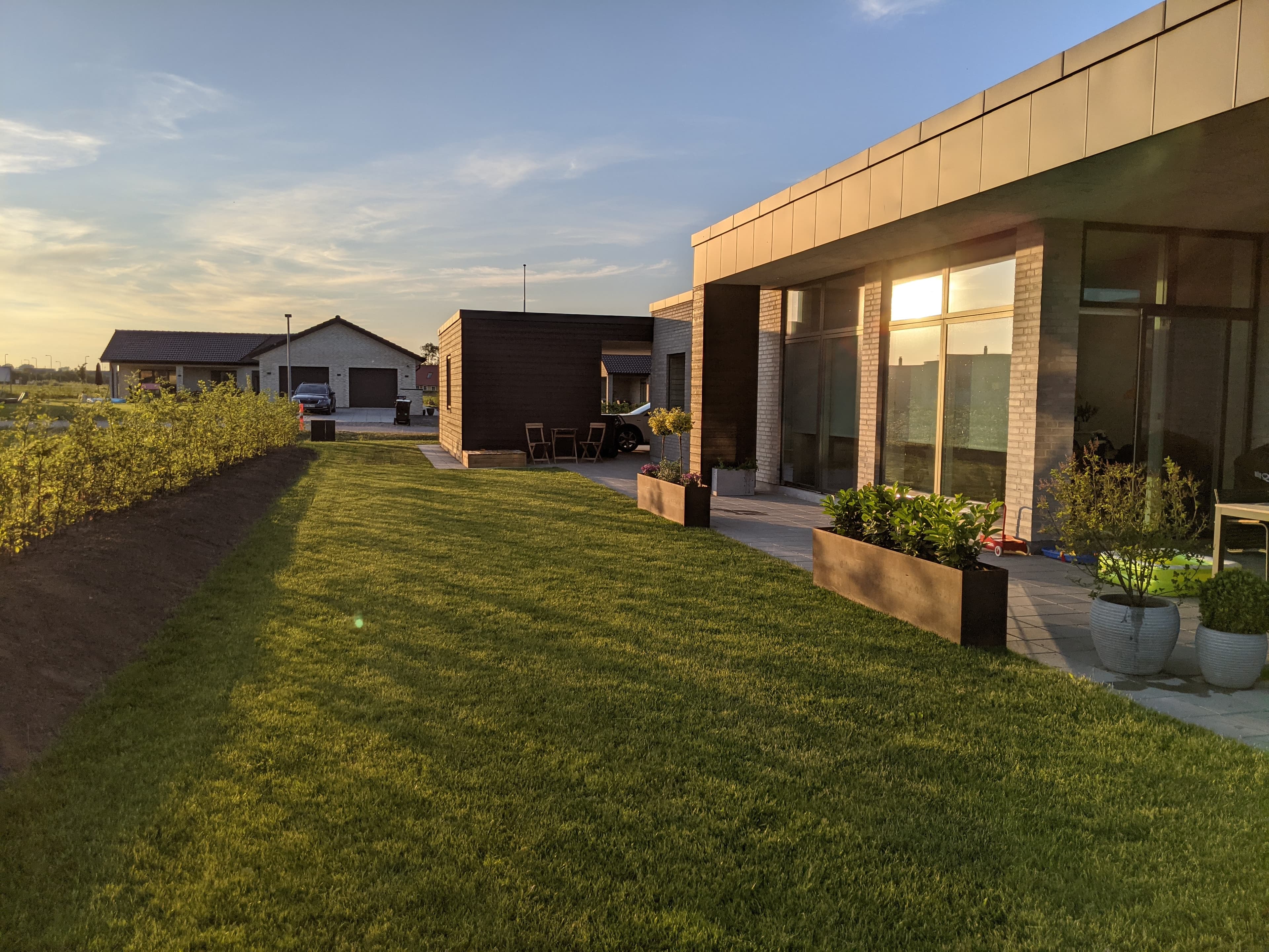 Billede af nybyggeri